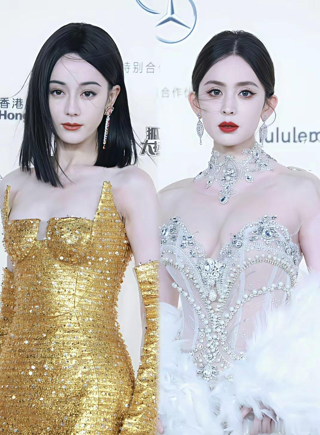 迪丽热巴33岁古力娜扎也是33岁两个人的美貌是不相上下的，可是不知道为什么古力娜