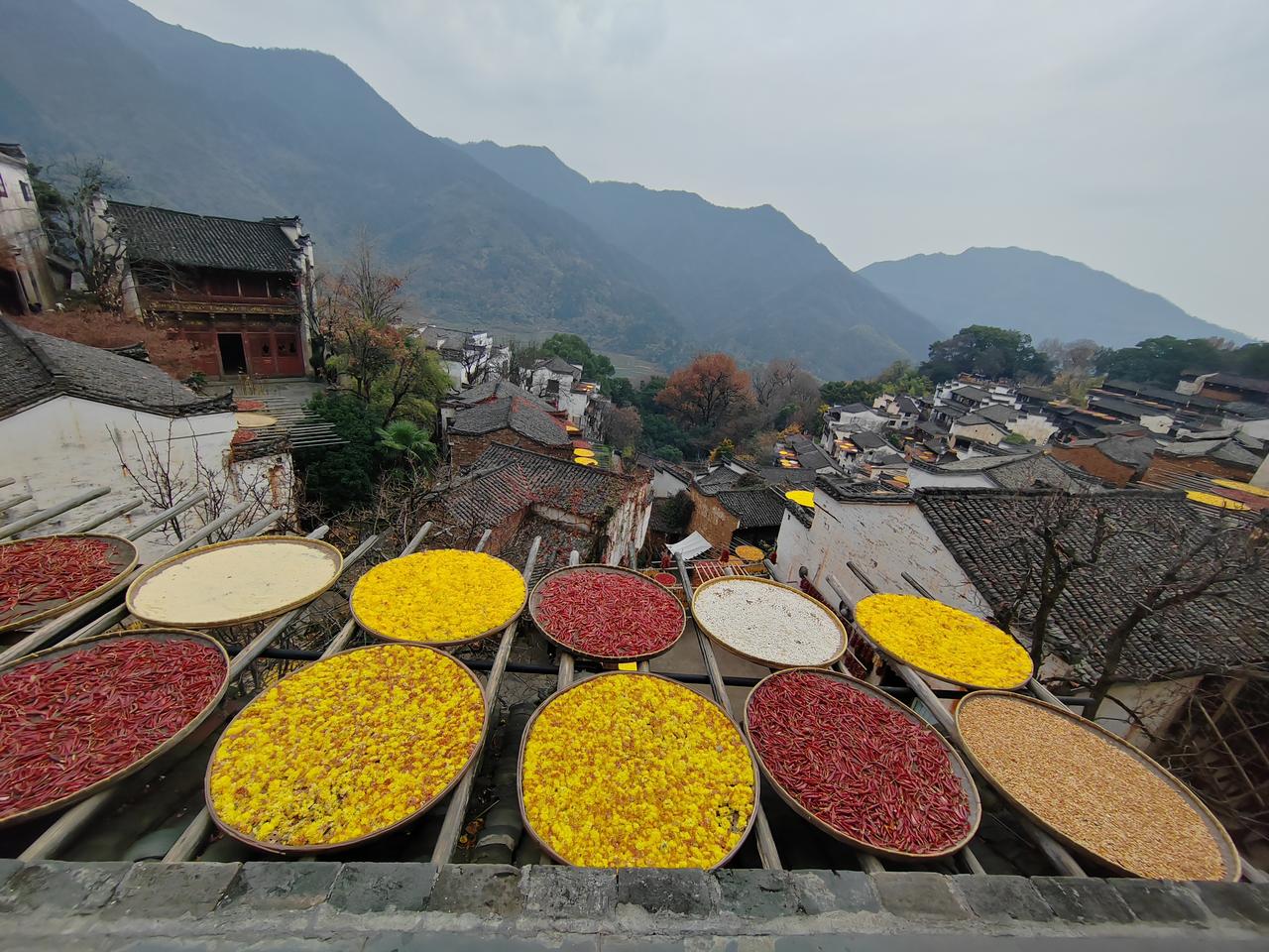 一张图证明去过哪里婺源篁岭美景