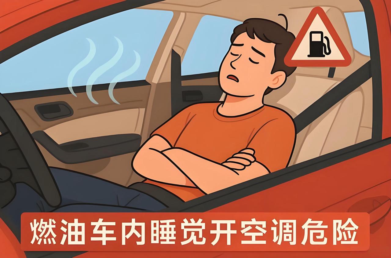 大家都知道：人睡在不熄火的密闭油车里面，容易一氧化碳中毒。那为什么人在醒着的时候