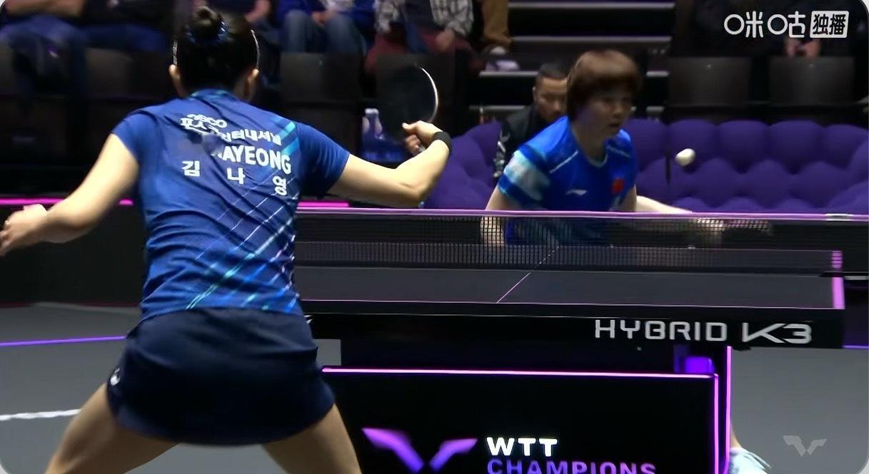 蒯曼2-2金娜英相持也相持不过 ​​​