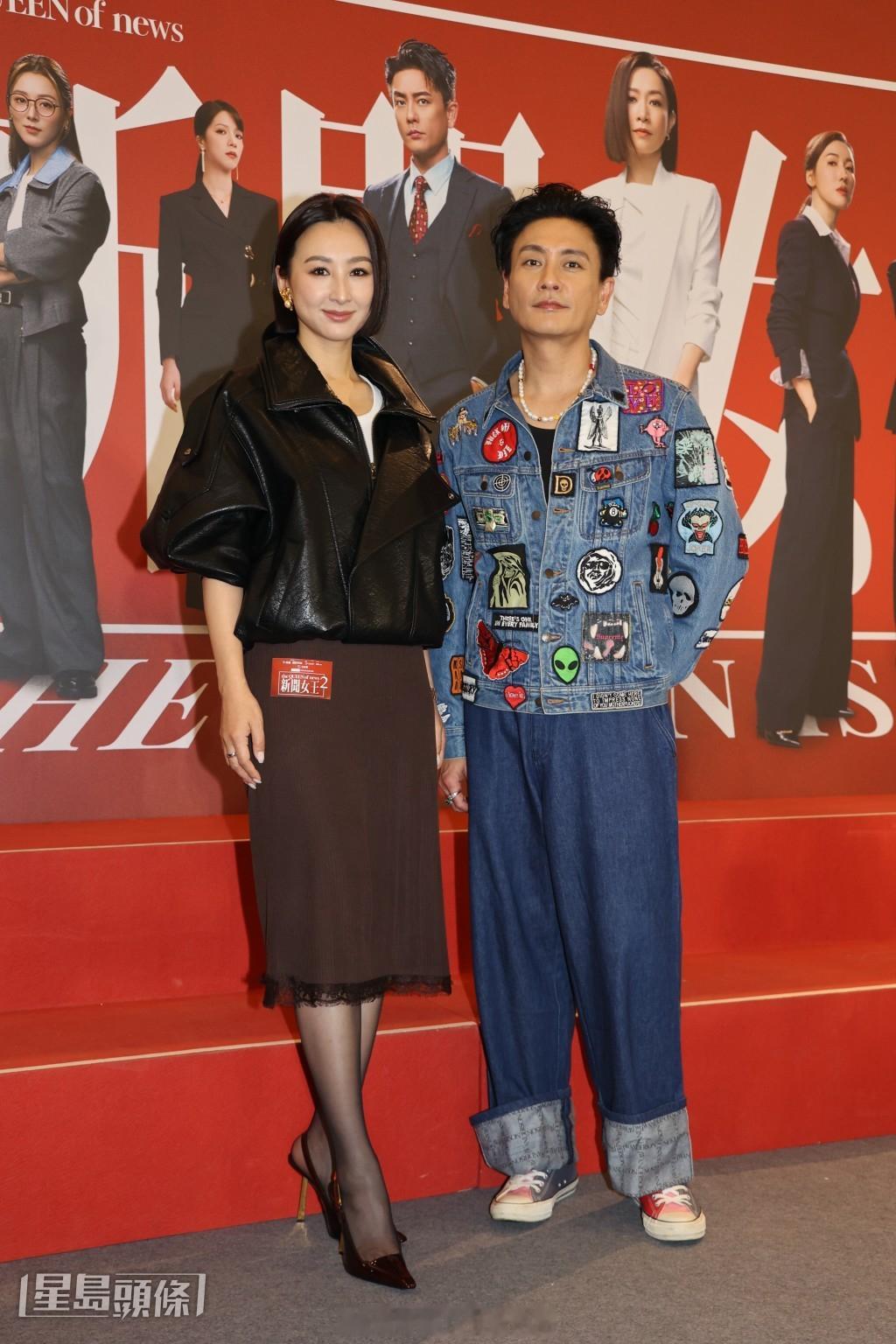 黄宗泽未想过凭《新闻女王2》争视帝 避谈片酬：Man姐最高 高海宁否认惊恐症复发