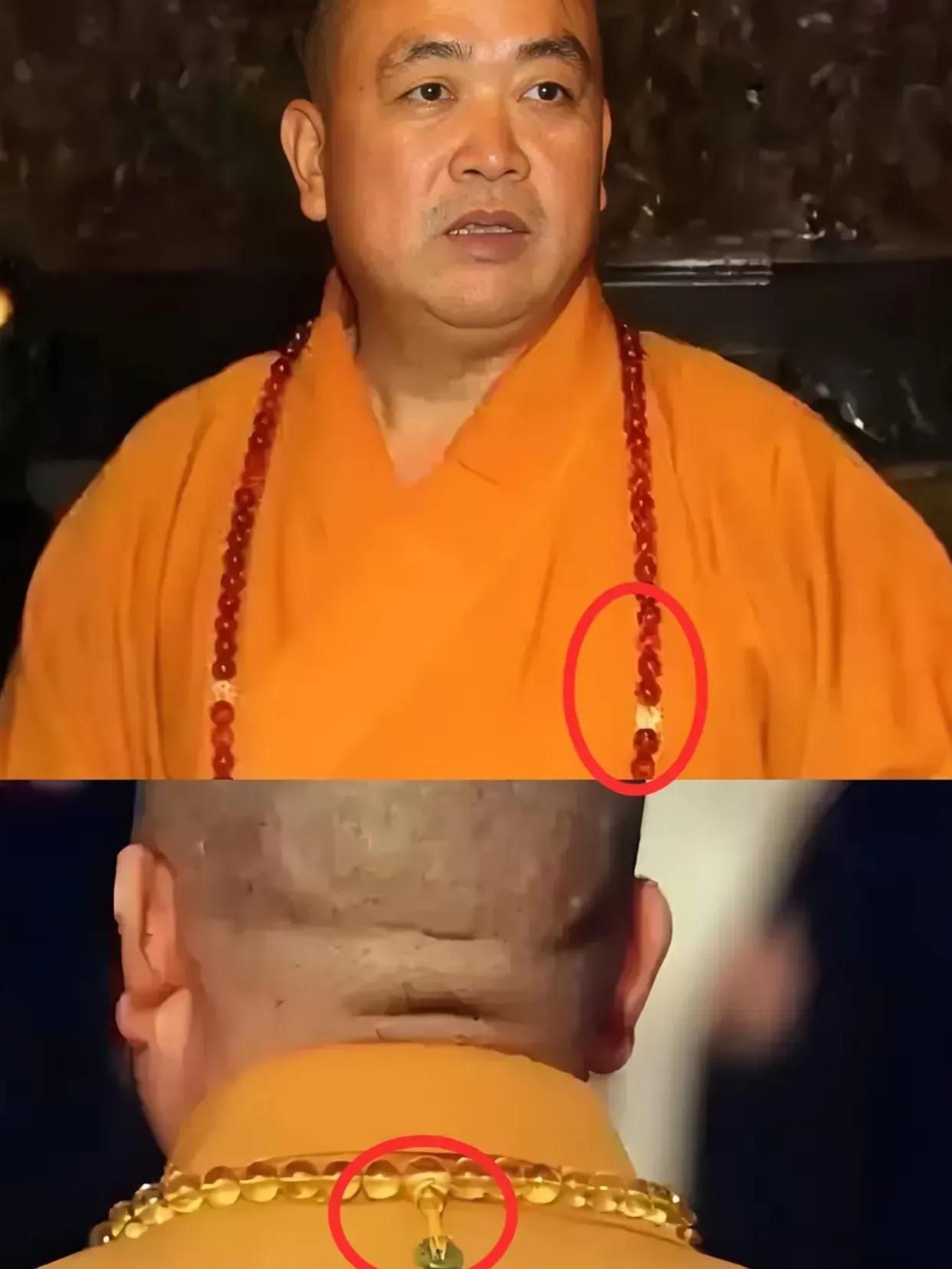 这下释永信又火出圈了！

全国人民都盯着呢，他天天挂在身上的8串佛珠，居然都不是
