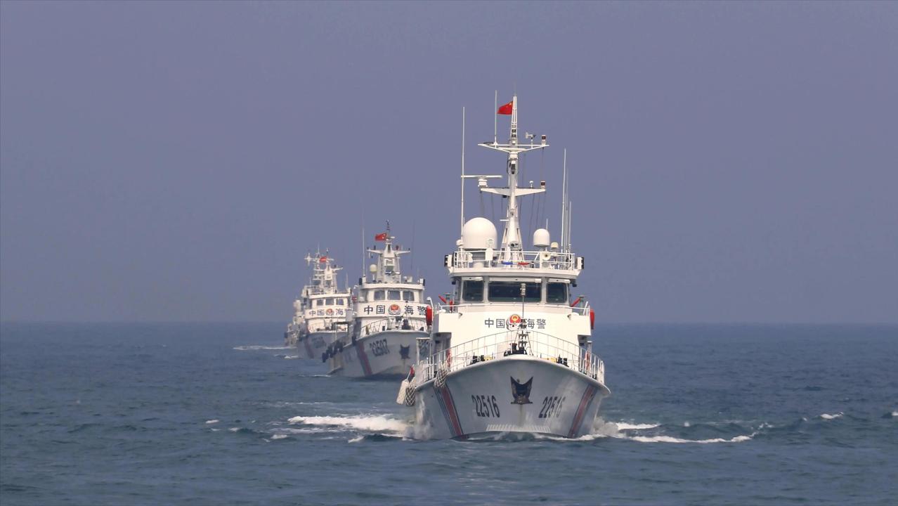 5月26日，中国海警在钓鱼岛海域驱逐日本狮子号渔船，很多人都以为日本民用渔船在那