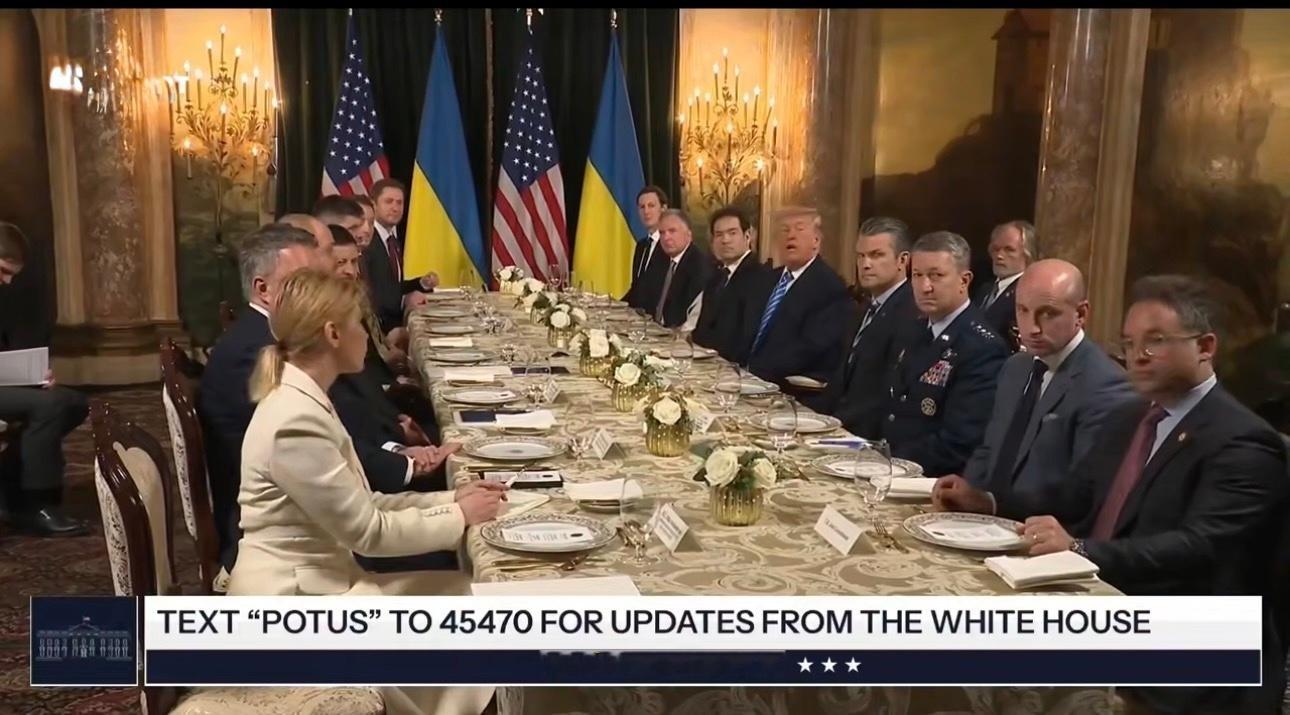 特朗普会见泽连斯基对和谈表示乐观，但拒绝回答关键问题 俄乌局势 据Politic