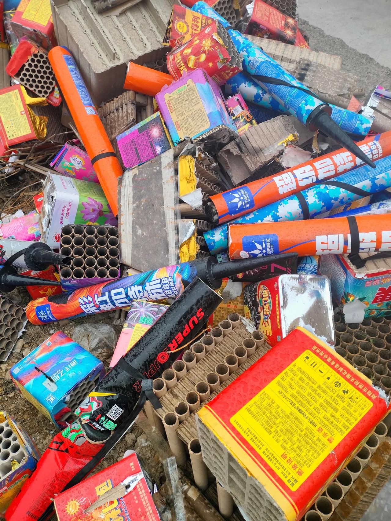 突发悲剧，大年初一，本村赵大哥在家陪孩子放鞭炮，孩子点了一个大的烟花雷子，好长时