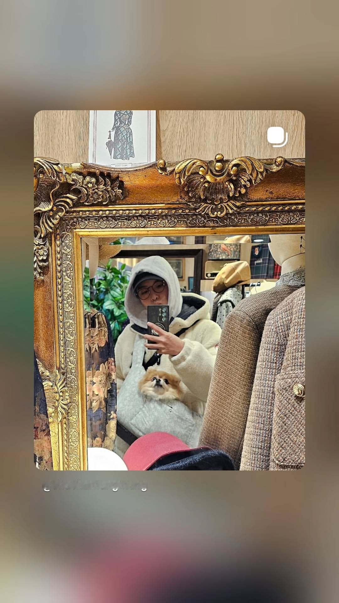 “CB百蓝_。260206金厉旭 ins story更新： 