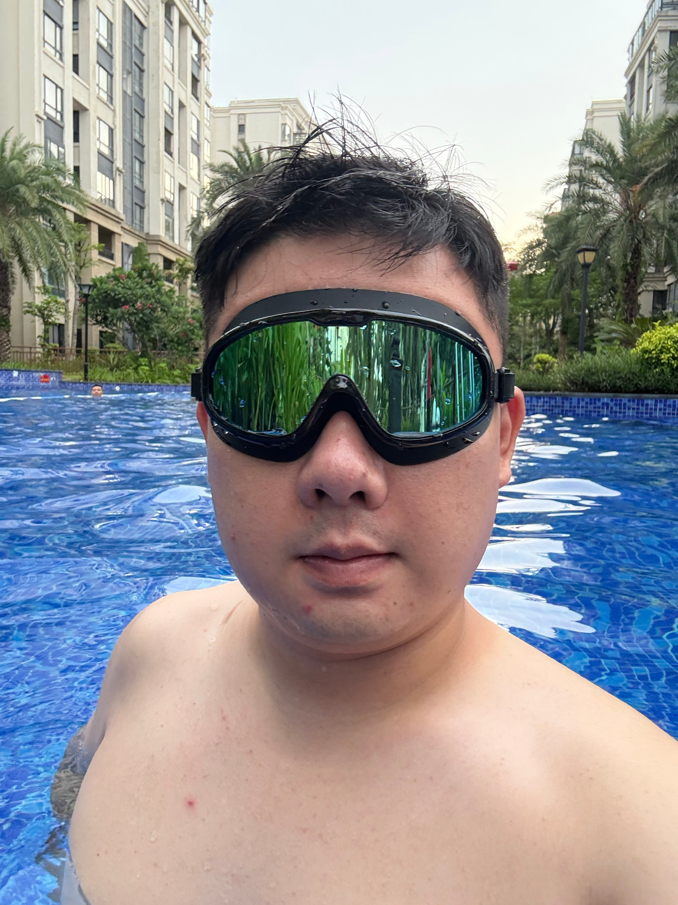 新泳镜如何，帅不？ ​​​