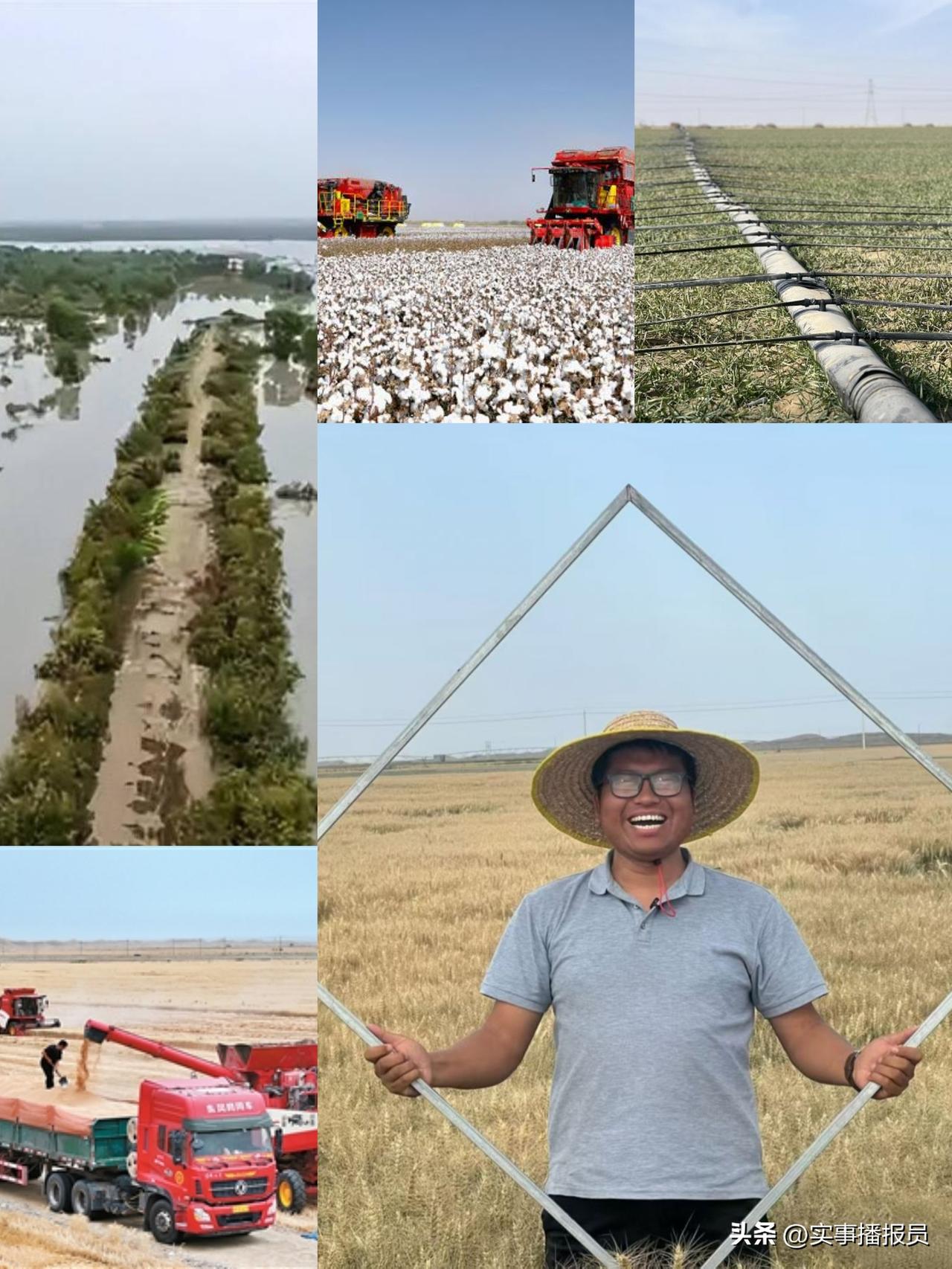 【只有中国】
你听说过沙漠发洪水吗？
就发生在中国，发生在今年的六月！
你听说过
