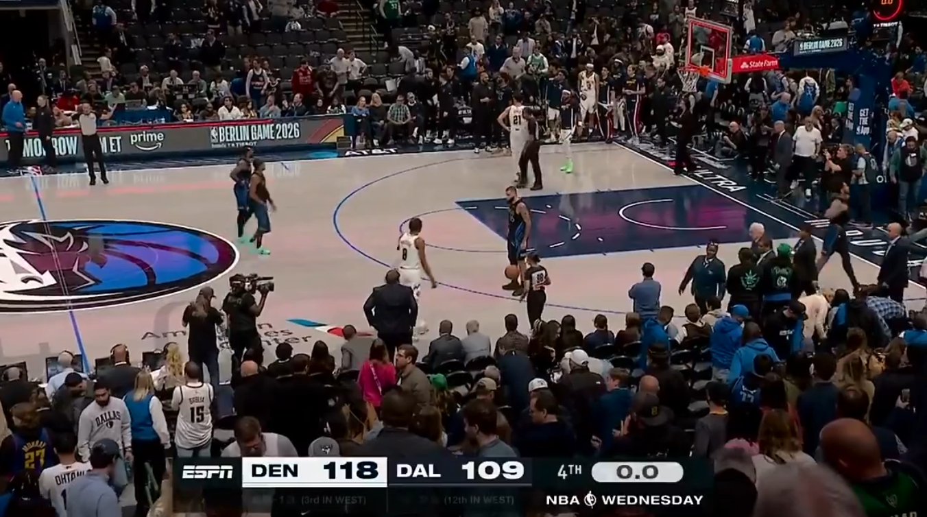 掘金客场118-109拿下独行侠，取得三连胜，排名超过马刺，来到西部第二。穆雷3