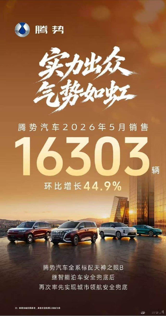 我感觉一些只说16303台月销人没意识到，腾势的品牌均价其实依旧是不低的。同时，
