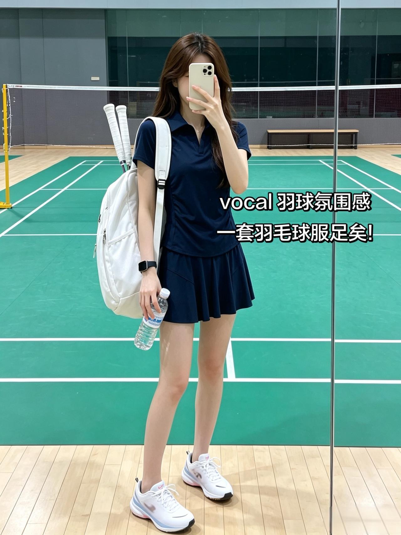 vocal 羽球氛围感 
一套羽毛球服足矣!