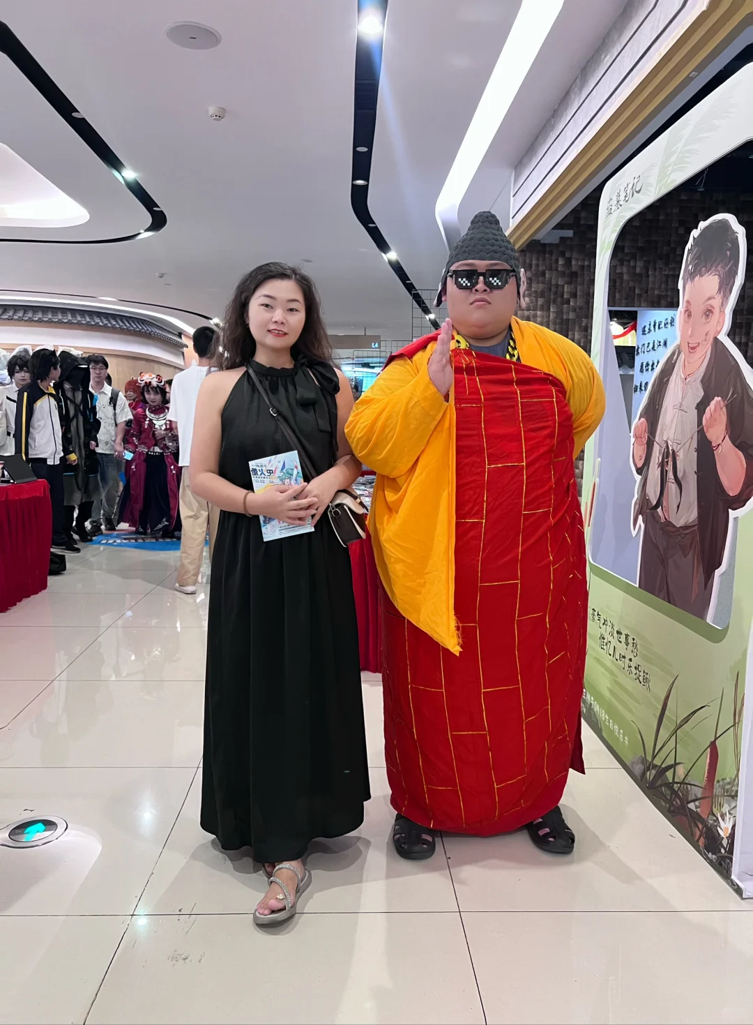 第一次来萤火虫动漫游戏嘉年华，太有趣啦