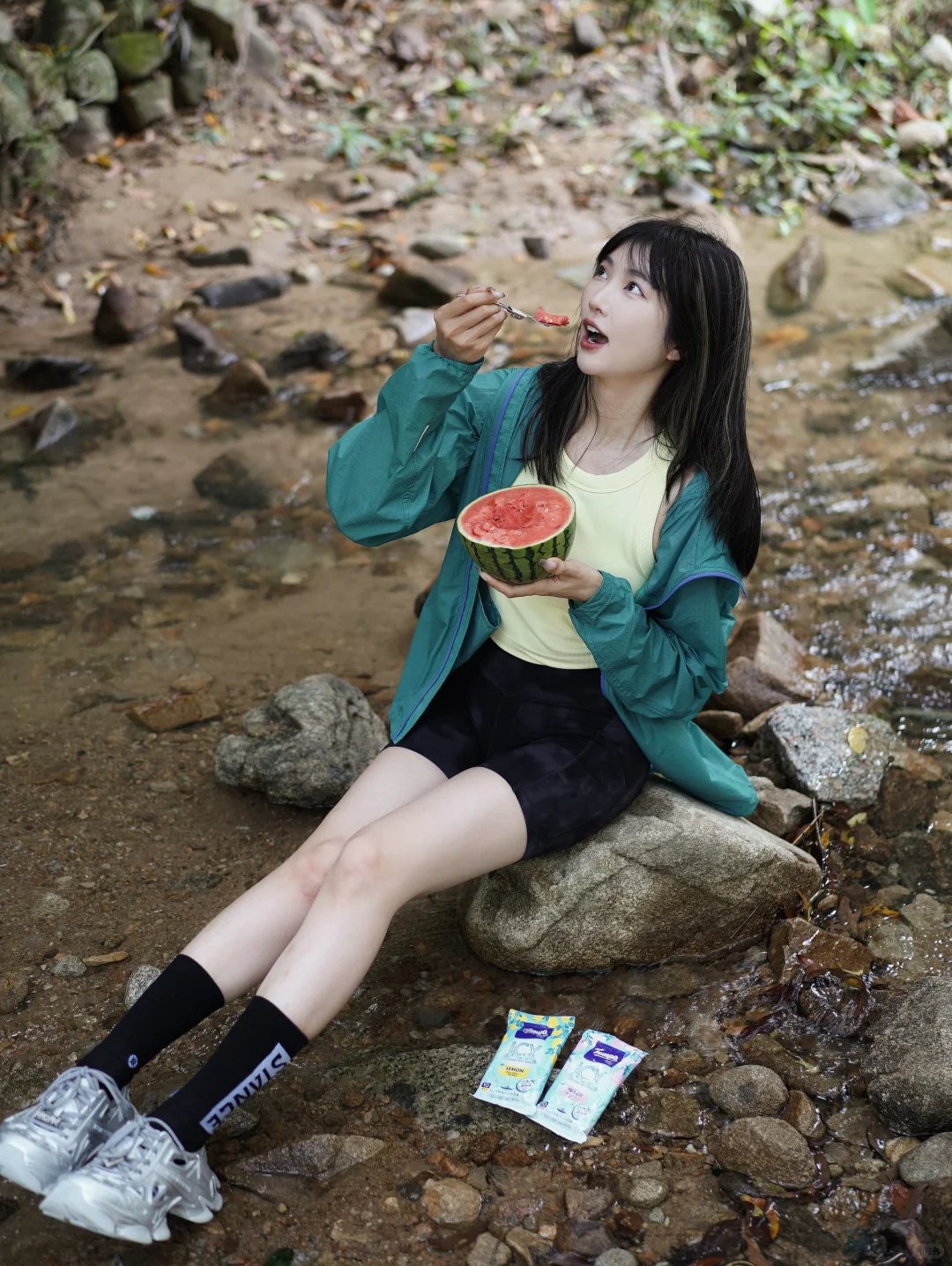 爱上溯溪后