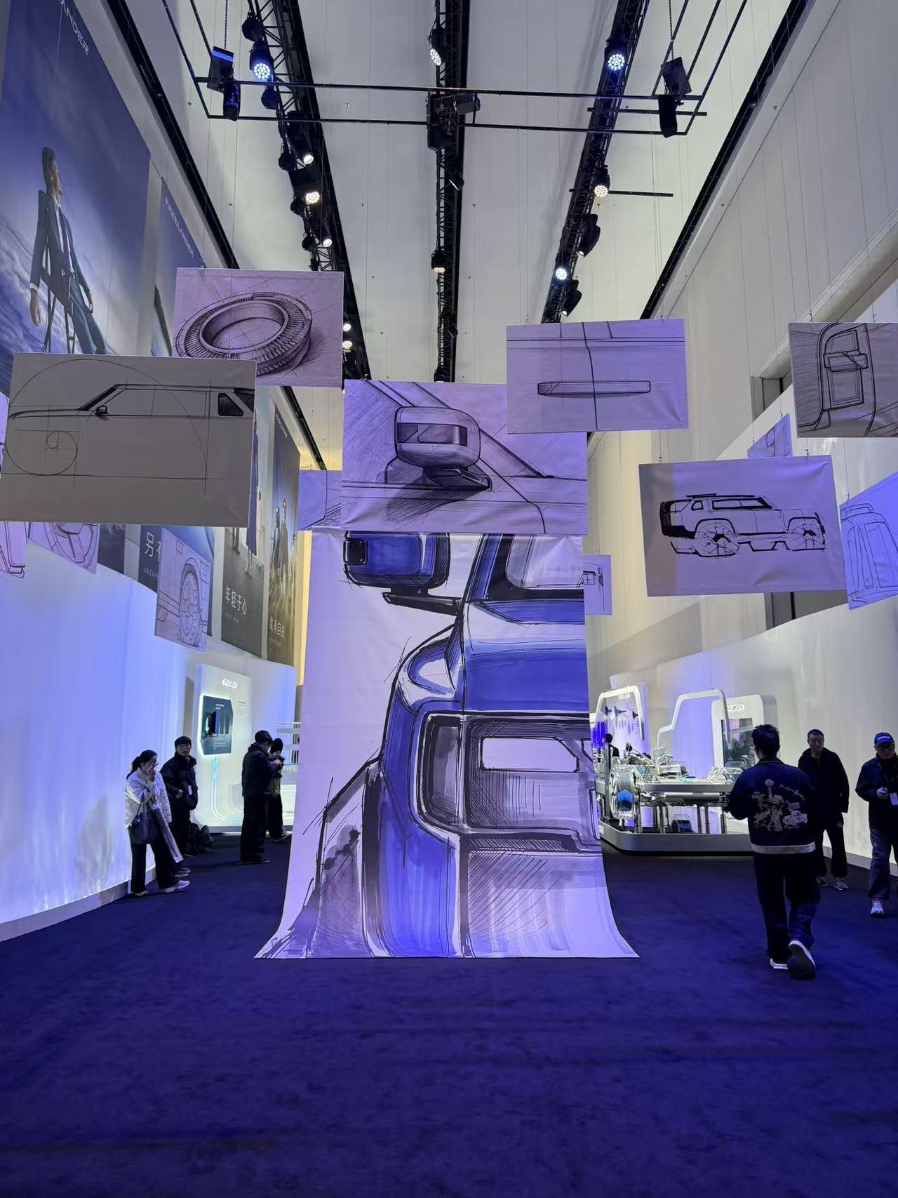 新品牌 FREELANDER神行者全球首秀，作为捷豹路虎和奇瑞合资的高端新品牌。