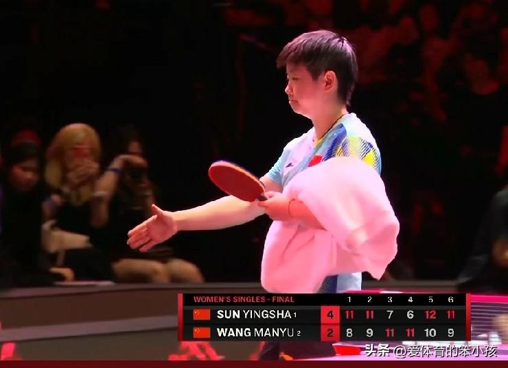 刚刚结束的WTT新加坡大满贯赛的女单决赛，可以说上演了一场强强对话，也是孙颖莎和