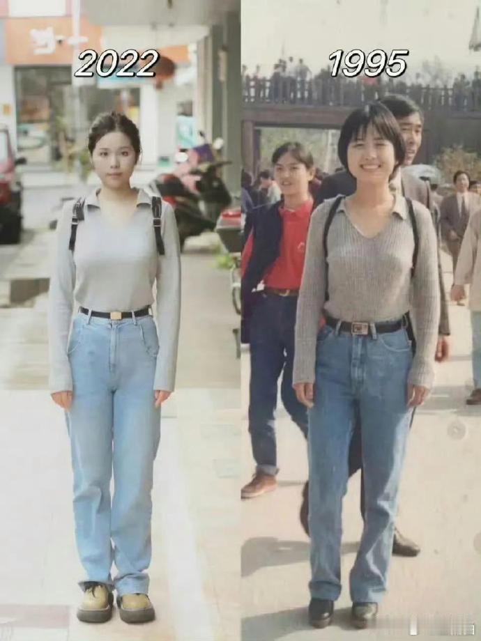 这些衣服历经数十载，如今再穿依旧好看。时尚轮回，经典不过时，魅力始终在线。 ​​