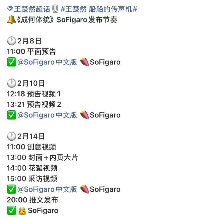 王楚然丞磊成何体统双人杂志 