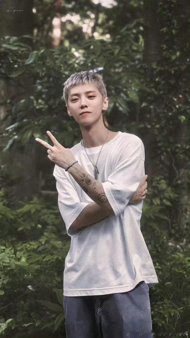 鹿晗这就是京圈佛子吗他这个其实也不是正经寸头吧，前面明显没剃啊 