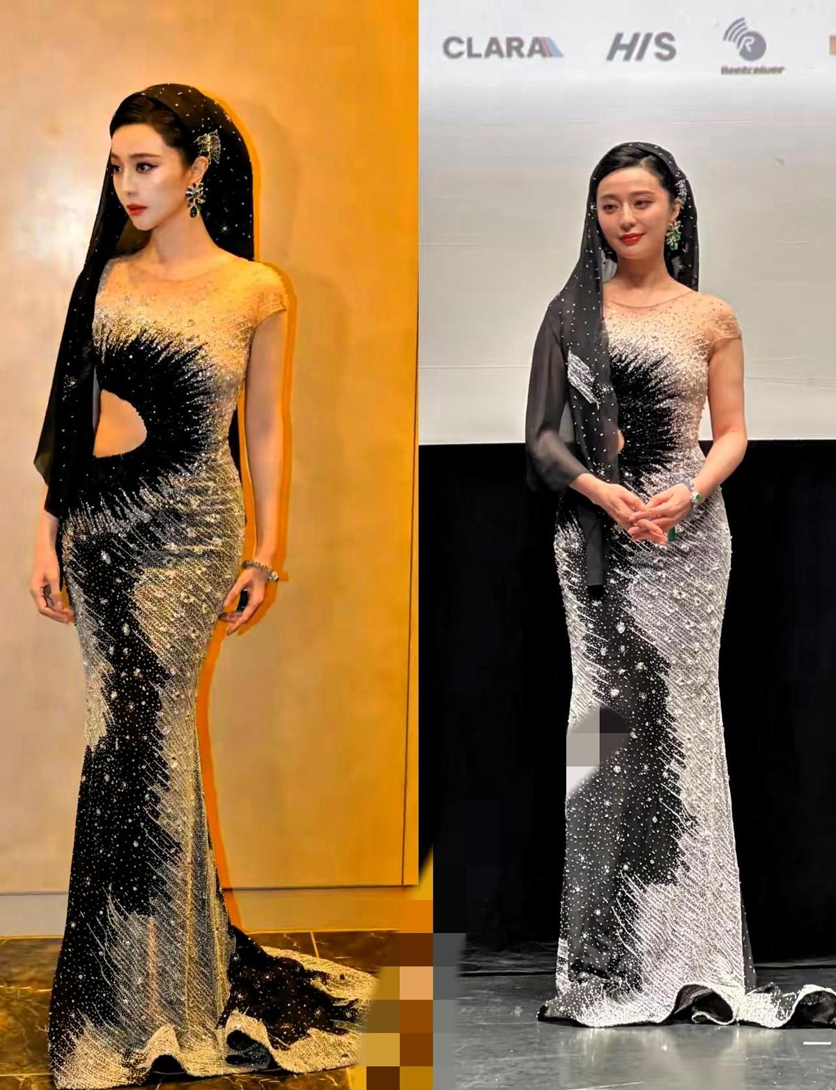 43岁，不靠滤镜，穿旗袍拿拿督。
不是演戏演出来的，是真刀真枪在吉隆坡开饭馆、建