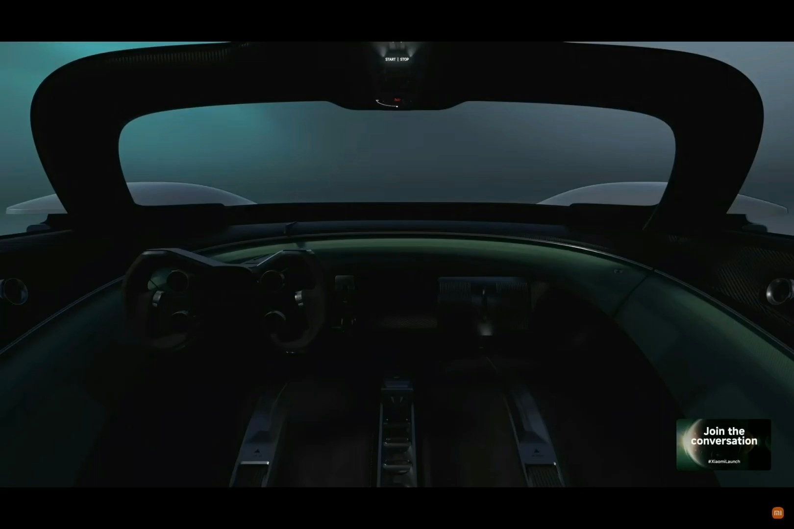 「动态照片」小米Vision GT内饰氛围灯设计环抱式+灯效交互，沉浸感非常强 