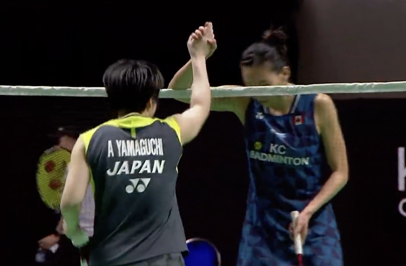 山口茜🇯🇵 21-14、21-6 🇨🇦李文珊下轮对手：因达农🇹🇭 v