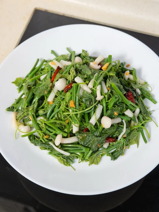 相信姐，姐做凉拌南瓜苗的手艺一绝💯💯