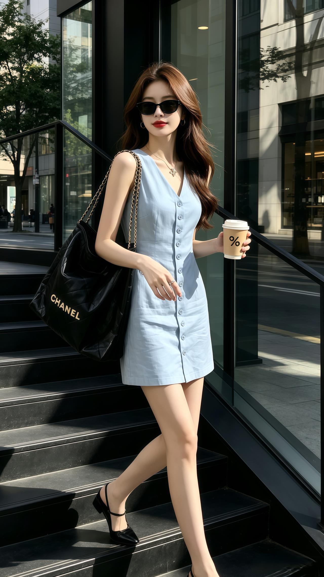 今日份高智感look 今日份极简穿搭 ootd女生穿搭御姐 高级感穿搭韩系穿搭