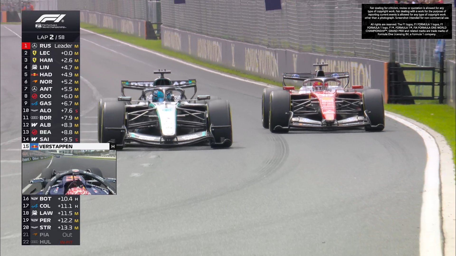 f1 梅奔这个优势简直了。。。2026f1澳大利亚大奖赛