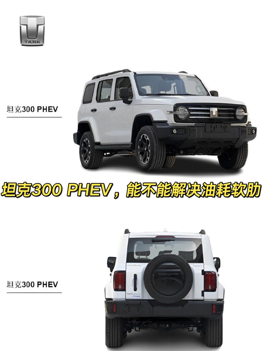 坦克300 PHEV，能不能解决油耗软肋？