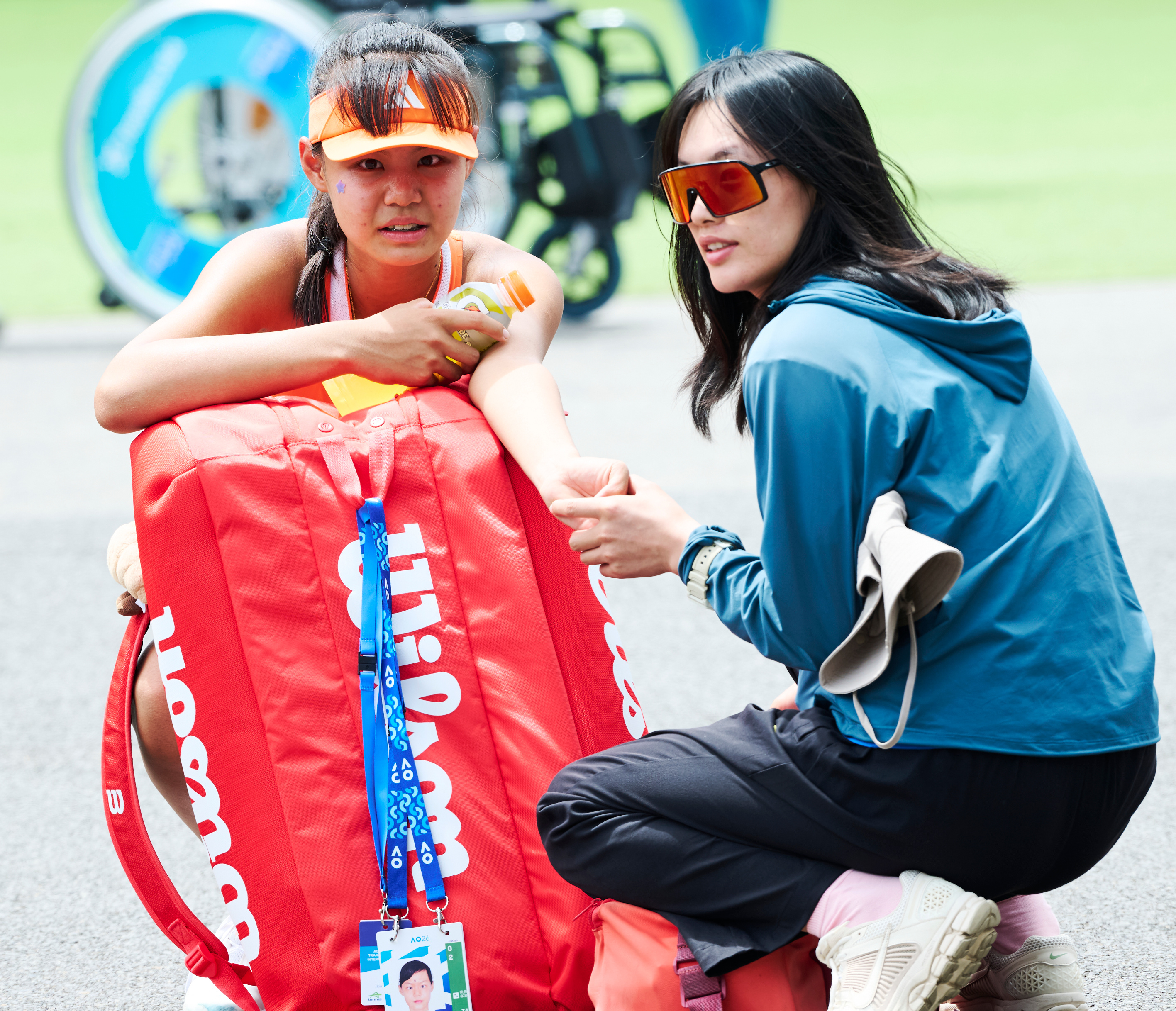 15岁中国网球新星、小蝴蝶孙心然澳网2026 美丽组图！希望一步一个脚印，未来在