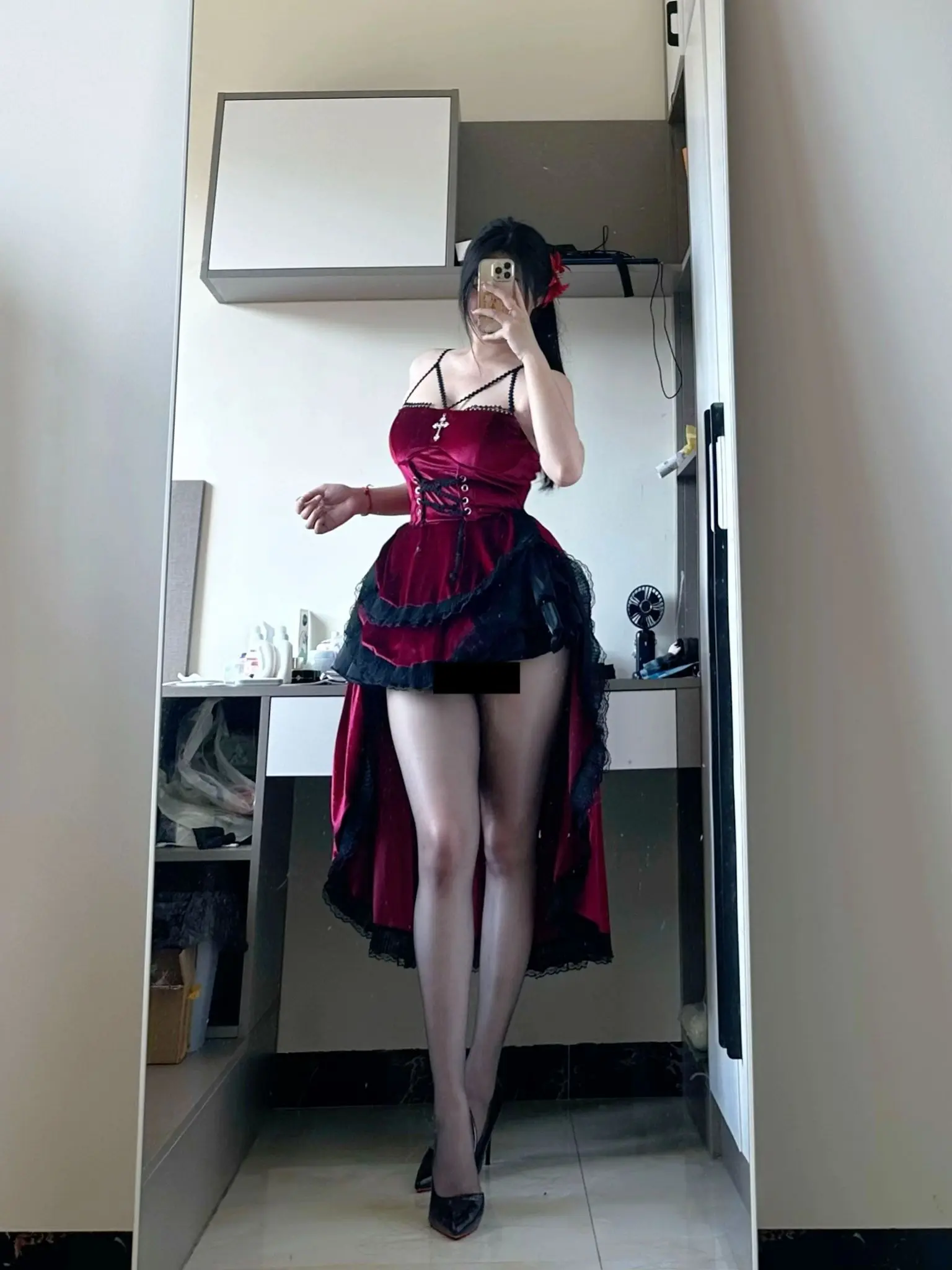 sexygirl 哥特 腿精本精 身材你品你细细的品 那些被t恤封印的身材