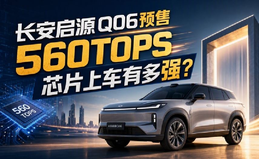 长安启源Q06预售，560TOPS芯片上车有多强？