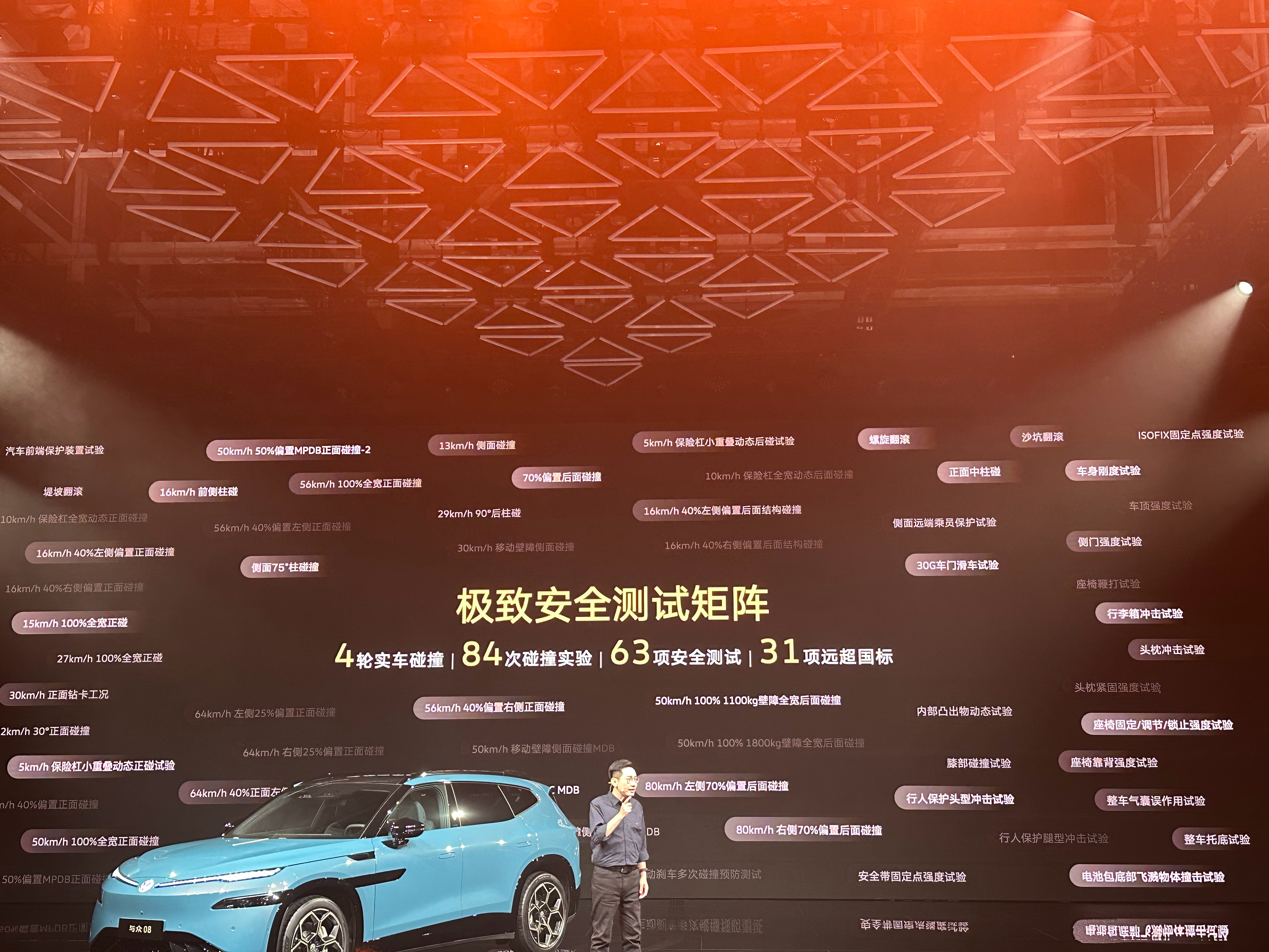 【与众 08：超国标不止堆参数，安全才是真遥遥领先】与众08遥遥领先与众08融合