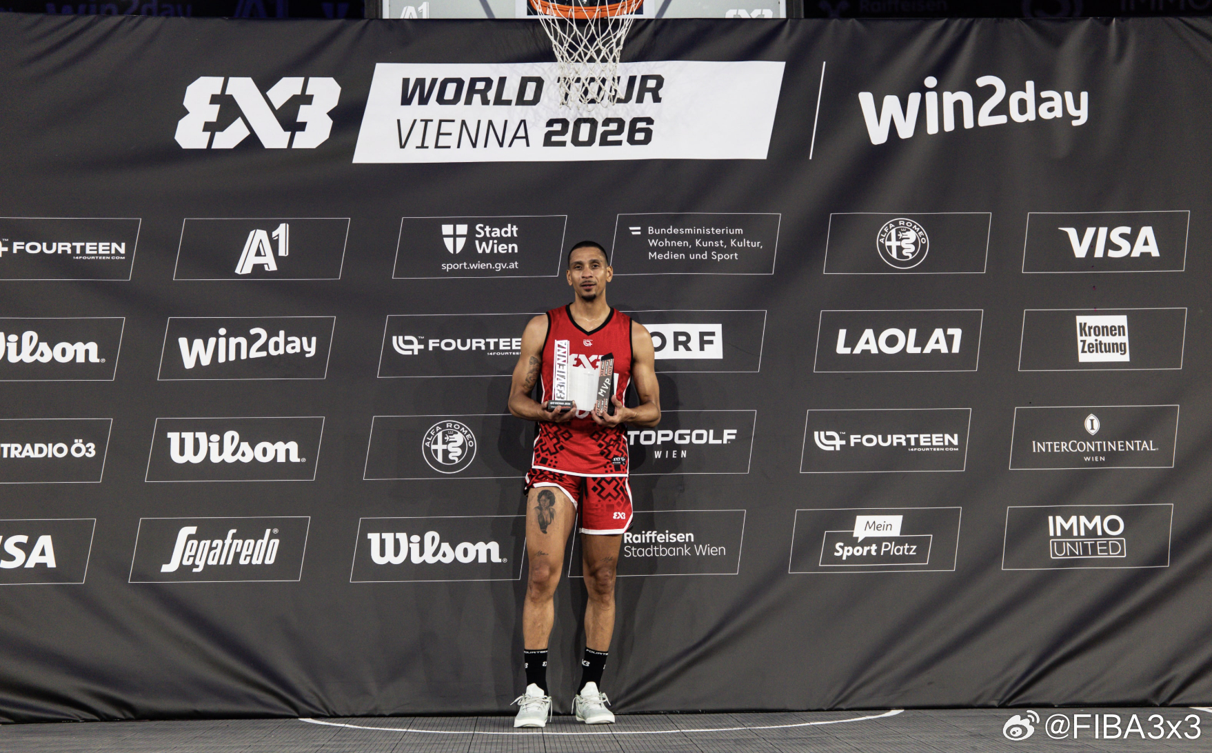 🏆阿姆斯特丹问鼎维也纳！2026FIBA3x3 大师赛维也纳站落下帷幕，荷兰劲