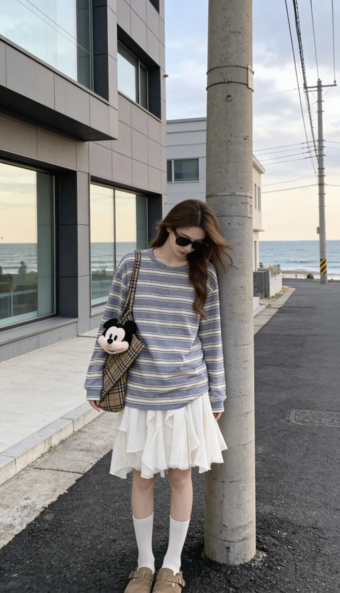 韩系ootd｜被条纹衫拿捏了～