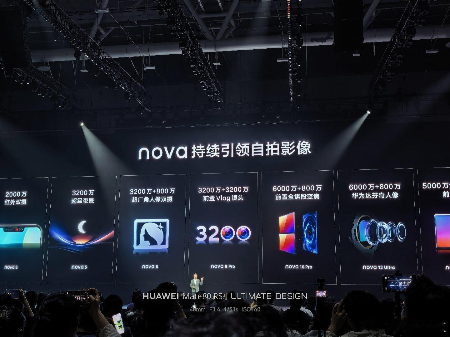 华为nova15及全场景新品发布 影像不止前摄，华为nova 15系列的后置摄像