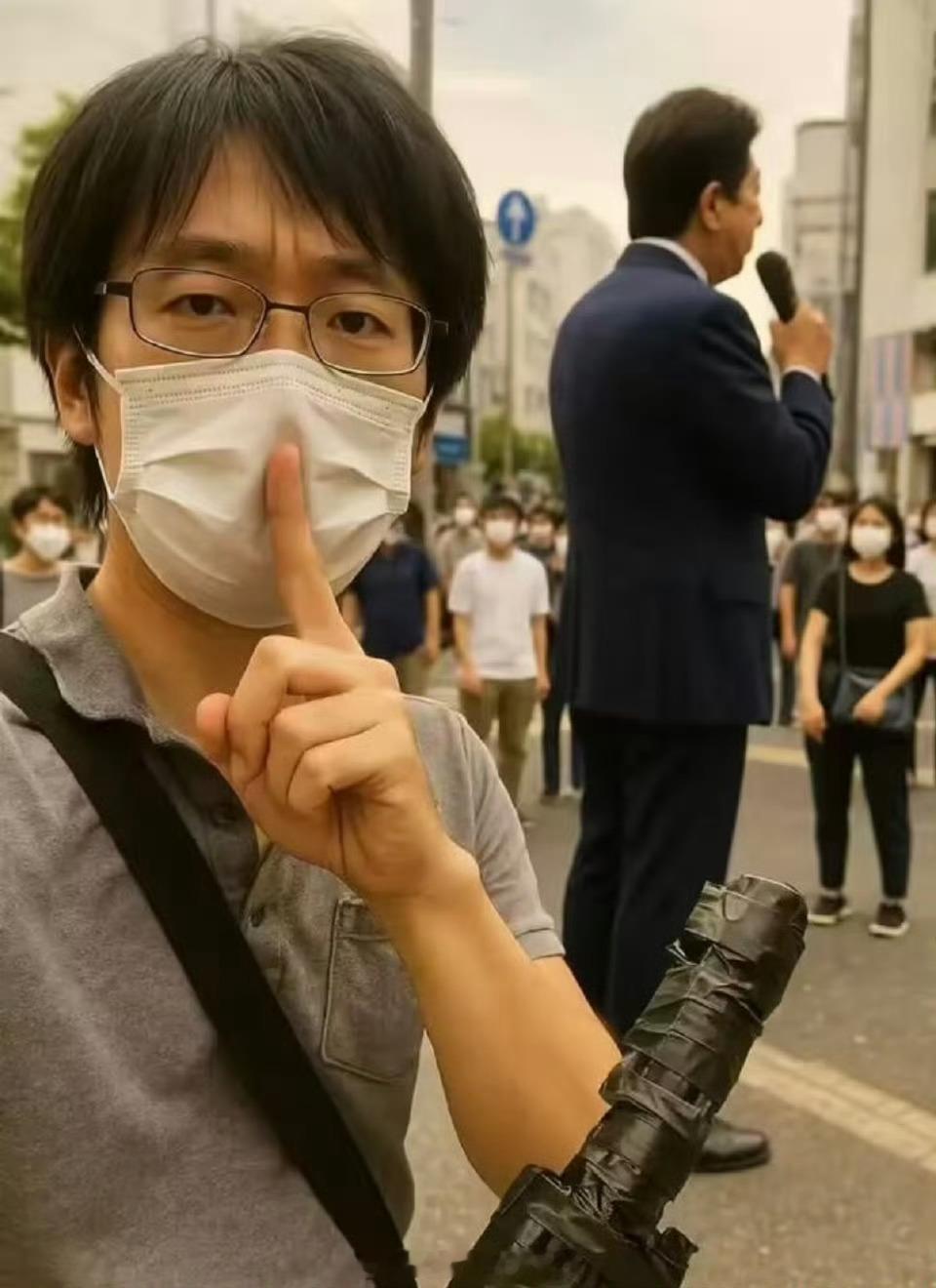 让他出来，然后再给高市早苗来一枪