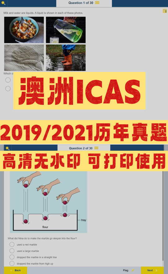 澳洲ICAS 2021真题整理