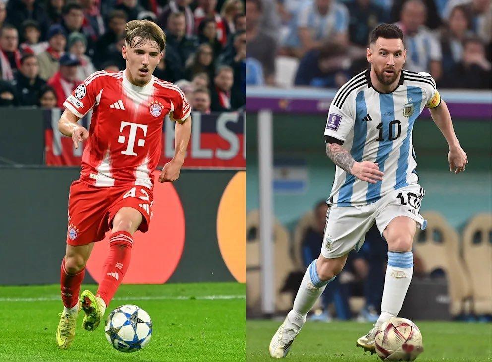 🚨🚨🚨［圖片報］：身高 168 厘米的倫納特·卡爾經常被拿來與萊昂內爾·梅