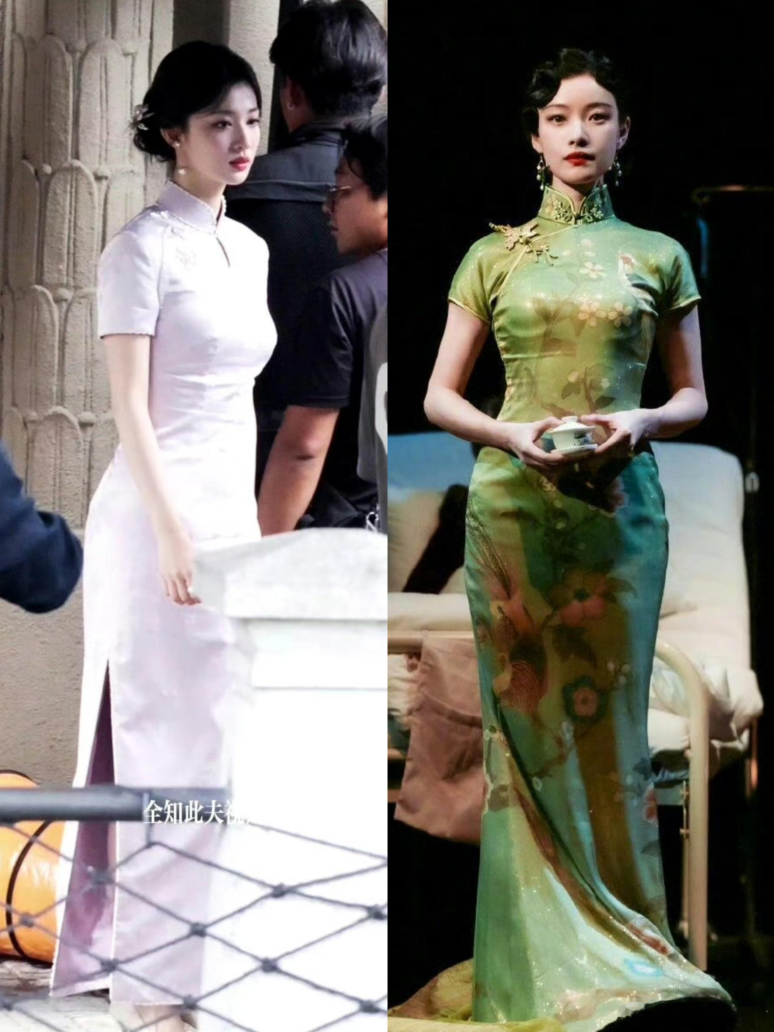 女明星穿旗袍最好看的王楚然、倪妮 ​​​