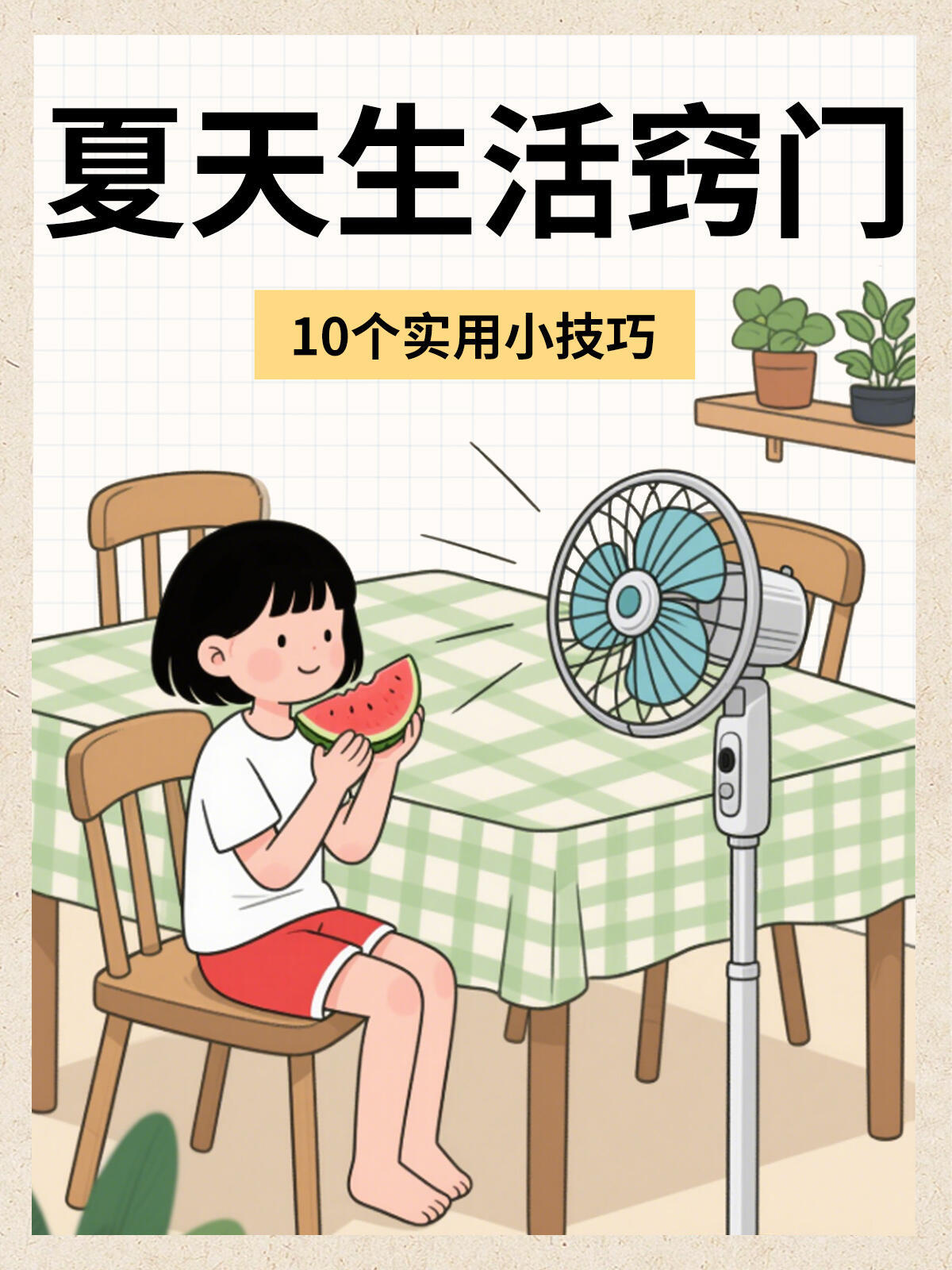 夏天生活的10个实用小技巧 夏日生存指南来咯！10个超绝妙招，让你清凉又自在，速