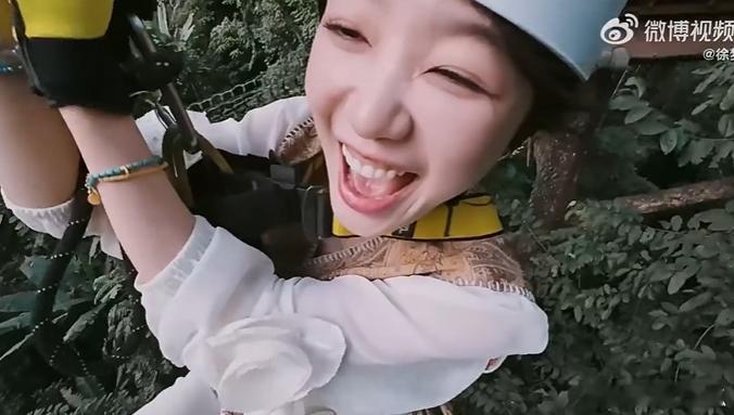 徐梦洁喊话五哈要一直录下去被这股元气狠狠感染，快乐是真的，不舍也是真的，五哈一直