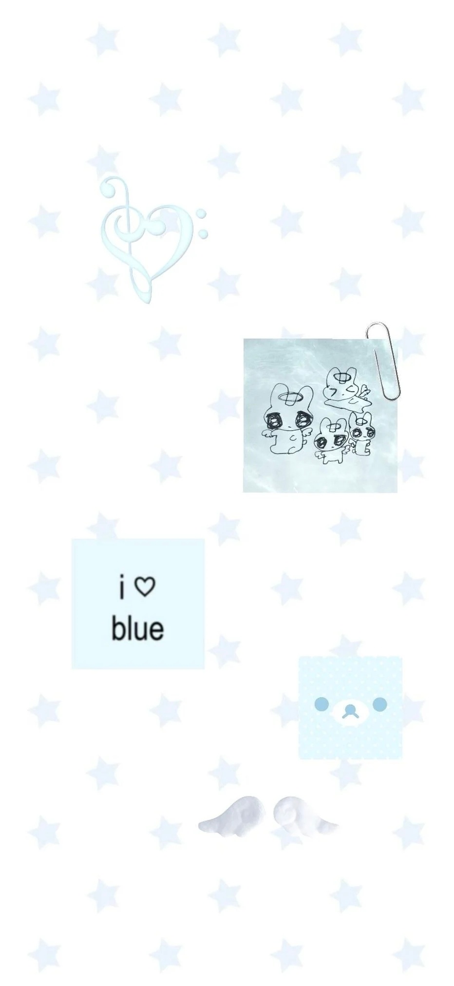 蓝 