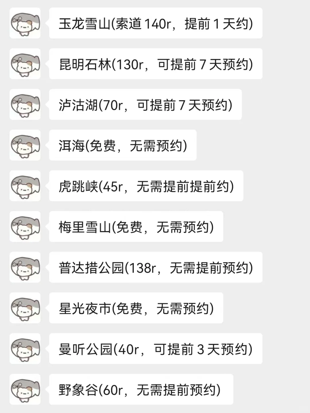 云南会惩罚每一个不提前预约的P人…