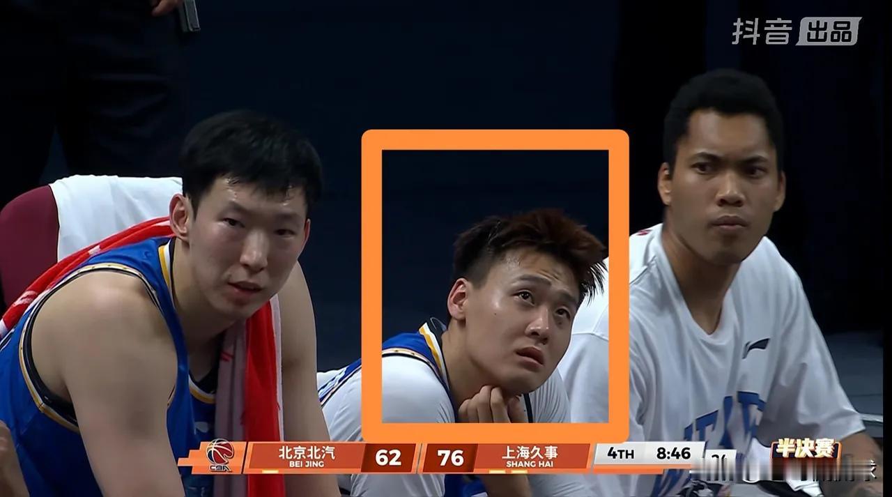 北京北汽巨星赵睿icon终于不哈哈大笑了！在今天北京北汽主场迎战上海久事icon