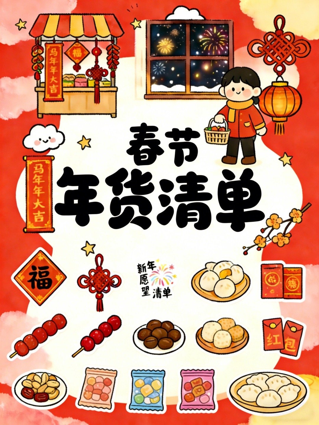 一代人有一代人的年货要囤【年轻人智慧年货攻略 | 实用与仪式感并存】✅ 提前规划