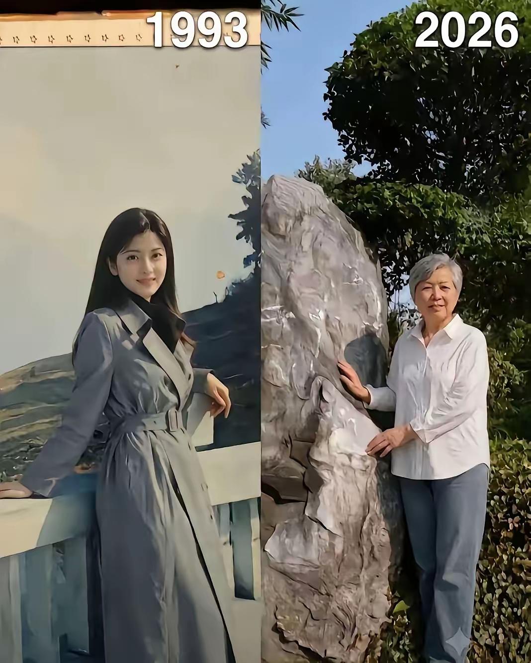 刷到的，说这是同一个人，虽然看着不太像，但是我也相信这是同一个人，因为毕竟30多