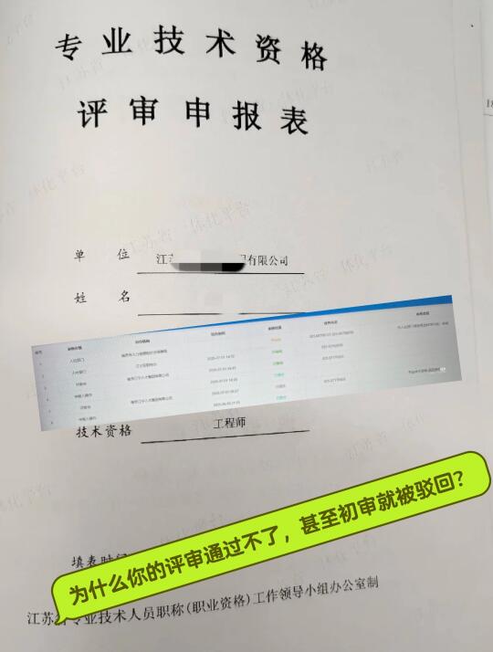 为什么你的评审通过不了，甚至初审就被驳回