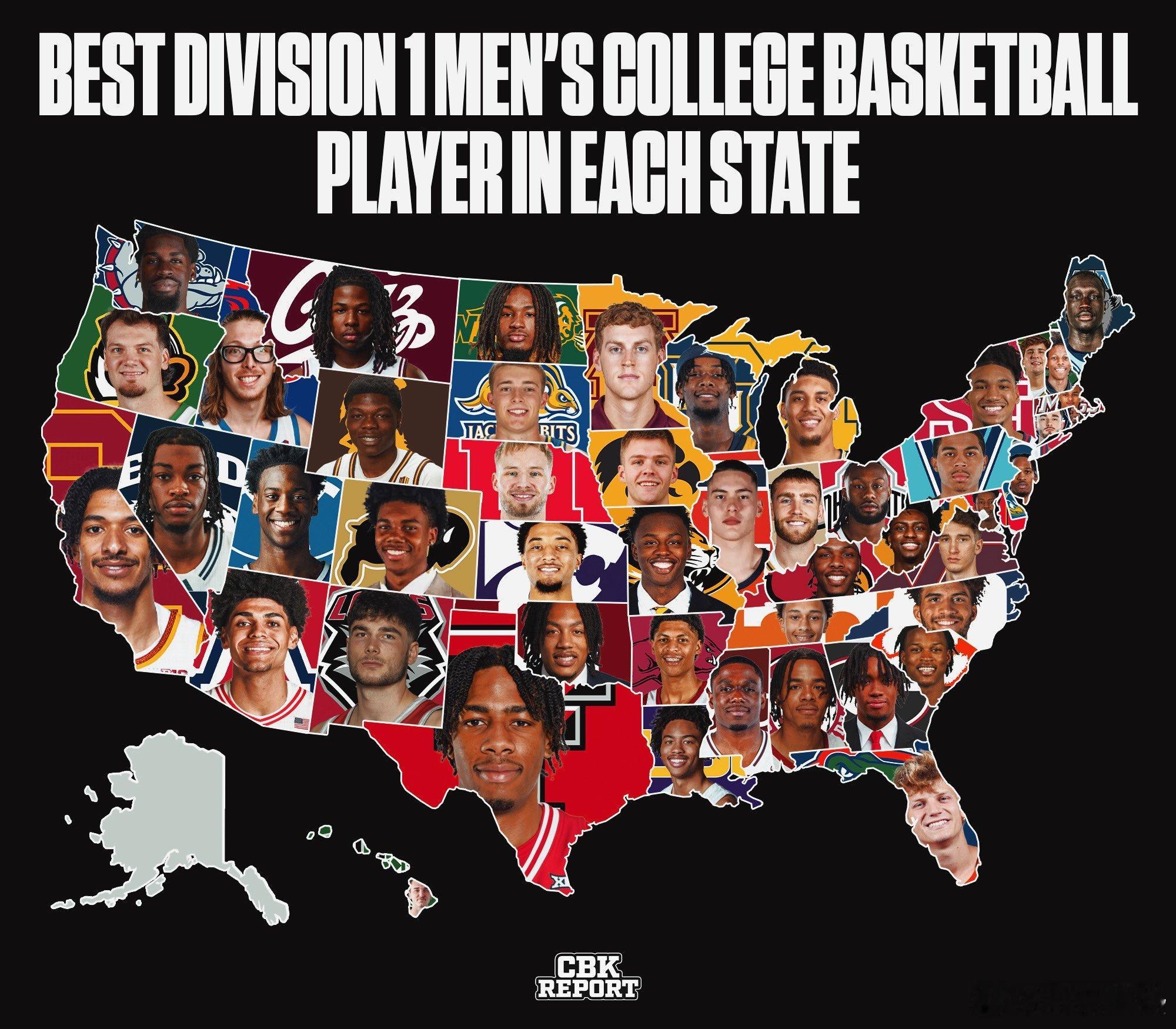 各州最好的球员 