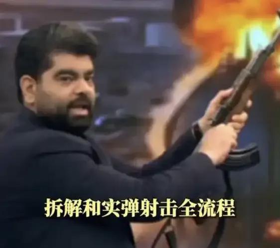 5月17日伊朗媒体报道，在美国极限施压下，伊朗彻底摊牌了！直播全民使用AK一47